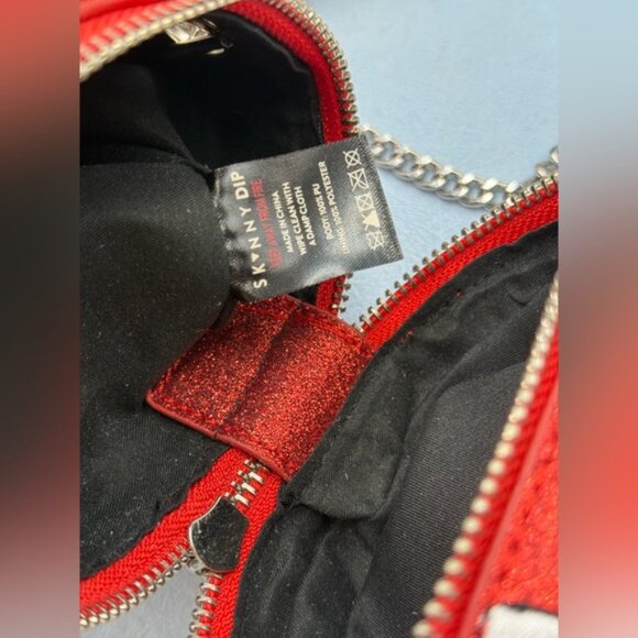 🆕 SKINNY DIP x COCA COLA 🧿 NWT Red Coca Cola Can Cross Body Bag - Picture 12 of 14
